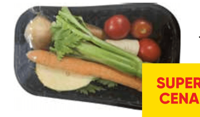 Jušna zelenjava 500 g - Akcija v trgovini Tuš