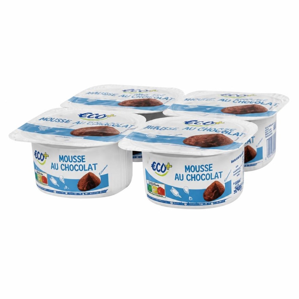 Mlečni dessert Mousse Eco+ 240 g Akcija v trgovini E.Leclerc