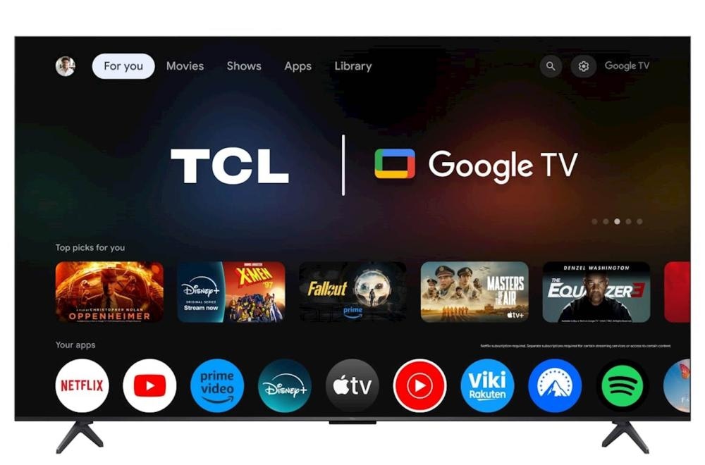 QLED televizor TCL 55C61KS 139 cm - Akcija v trgovini Pevex