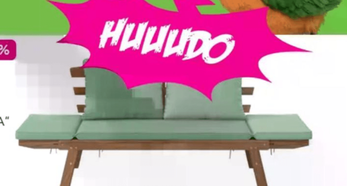 Vrtna klop „MALLORCA" - Akcija v trgovini Mömax