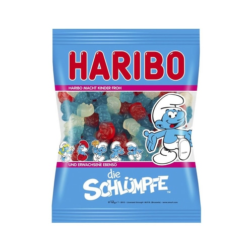 Haribo Smrkci ali breskve 450 g - Akcija v trgovini Kompas Shop