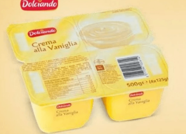 Dolciando Vaniljev desert 4 x 125 g - Akcija v trgovini Eurospin