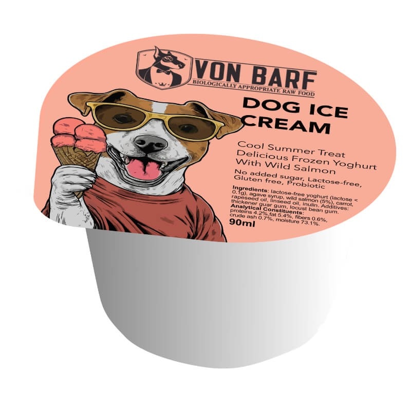 Pasji sladoled Von Barf - Akcija v trgovini Mr. Pet