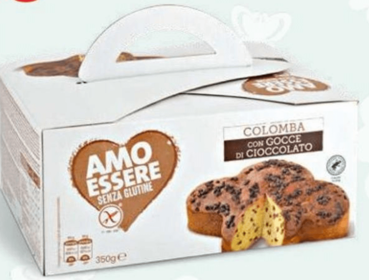 Pecivo Golobica s čokoladnimi kapljicami 350 g AMO ESSERE - Akcija v trgovini Eurospin