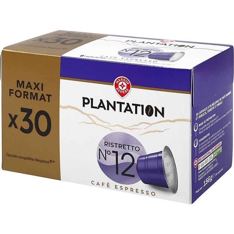 Kavne kapsule Plantation 30 kapsul, 156 g Akcija v trgovini E.Leclerc
