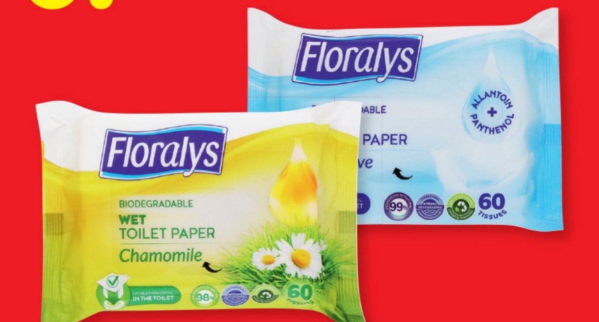 Floralys Serviete 30 kosov - Akcija v trgovini Lidl