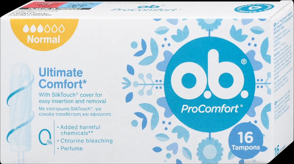 O.B. Comfort Tamponi - Akcija v trgovini Jager