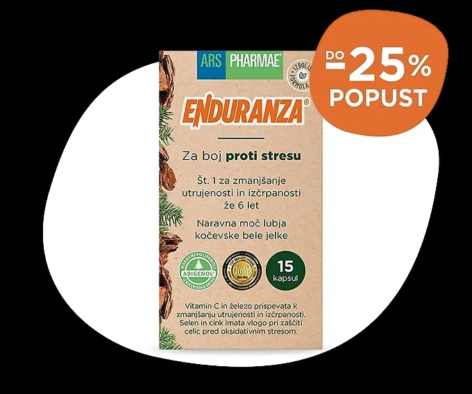 Ars Pharmae Enduranza 15 kapsul - Akcija v trgovini E.Leclerc