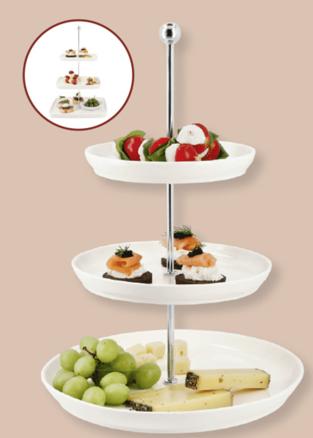 SILVERCREST Etažera - Akcija v trgovini Lidl