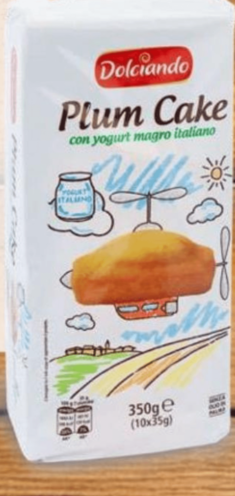 Dolciando Pecivo z jogurtom Plum Cake 350 g - Akcija v trgovini Eurospin