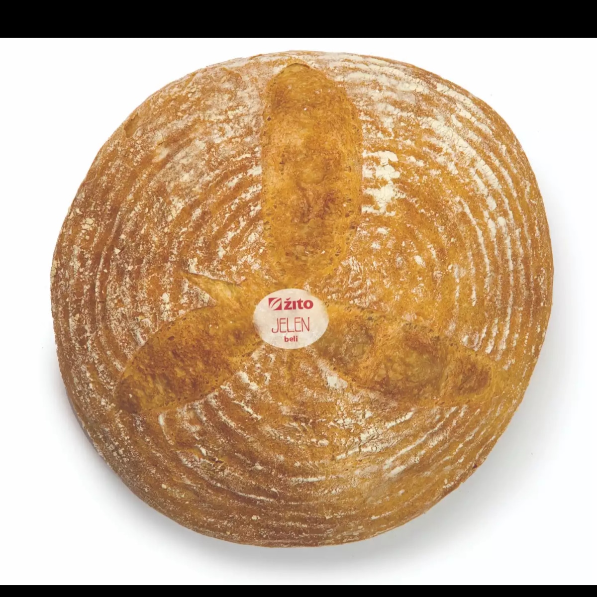 Jelenov beli hleb 1 kg Žito - Akcija v trgovini Tuš