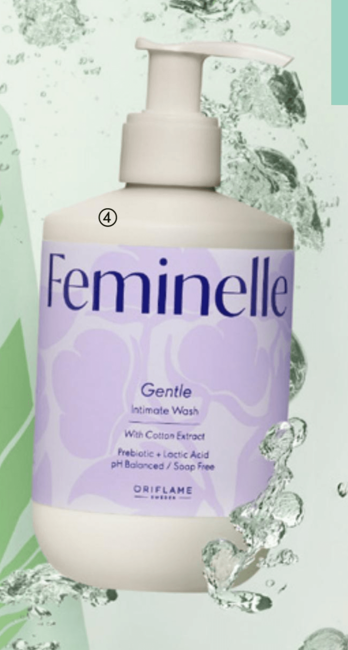 Feminelle nežno intimno milo z izvlečkom bombaža 300 ml - Akcija v trgovini Oriflame