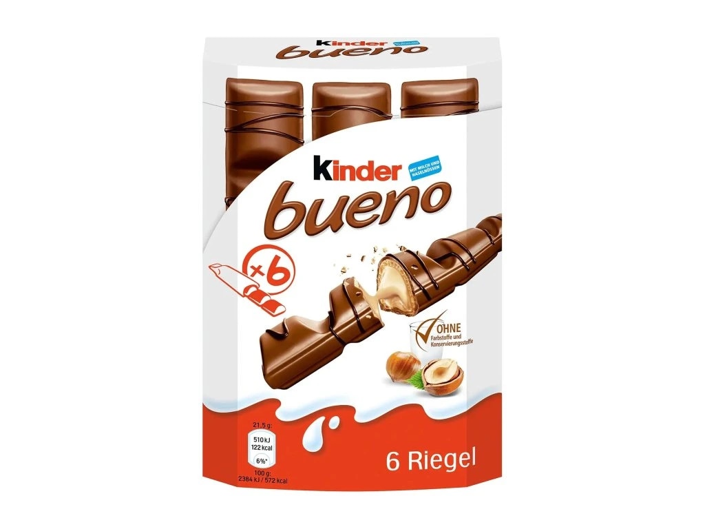 KINDER Bueno 6 kosov - Akcija v trgovini Mueller
