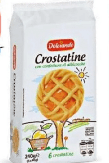 Mini pite, marelica 240 g Dolciando - Akcija v trgovini Eurospin