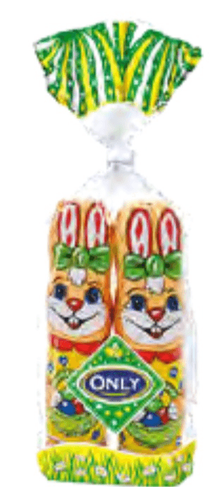 Čokoladni zajčki 2 x 60 g Only - Akcija v trgovini Jager