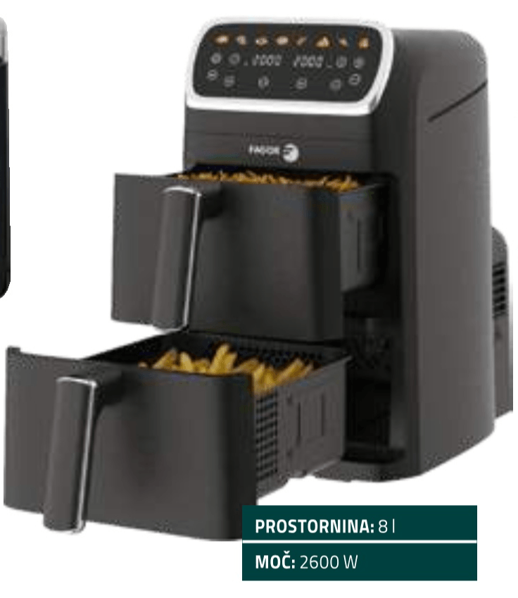 Fagor Cvrtnik na vroči zrak FGEDEN8 - Akcija v trgovini E.Leclerc