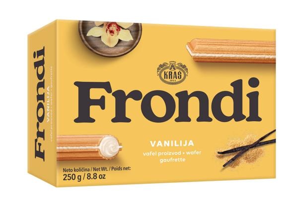 POLNJENE PALČKE FRONDI 250 g - Akcija v trgovini E.Leclerc