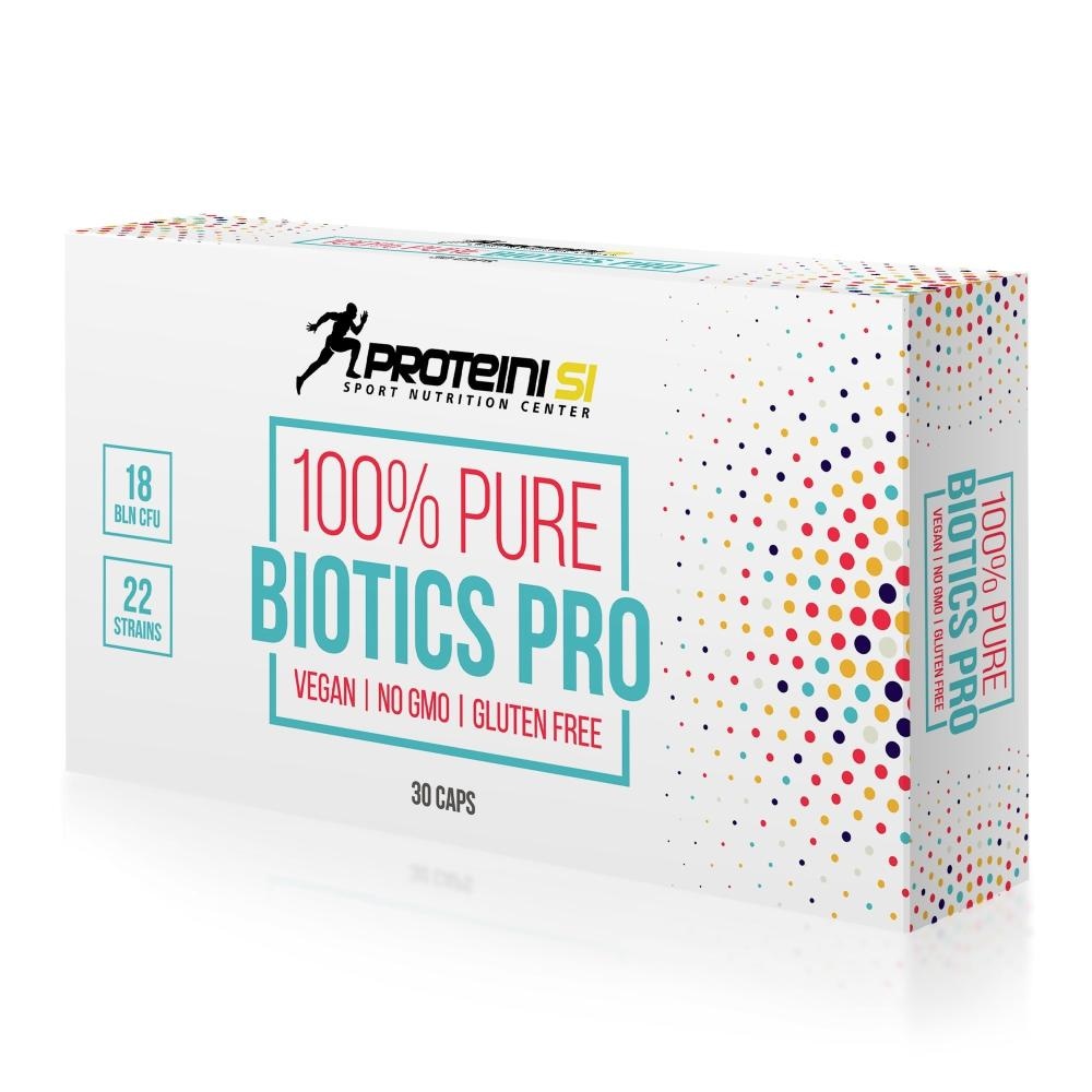 Proteini.si Prehransko dopolnilo Pure Biotics Pro 30 kapsul - Akcija v trgovini E.Leclerc