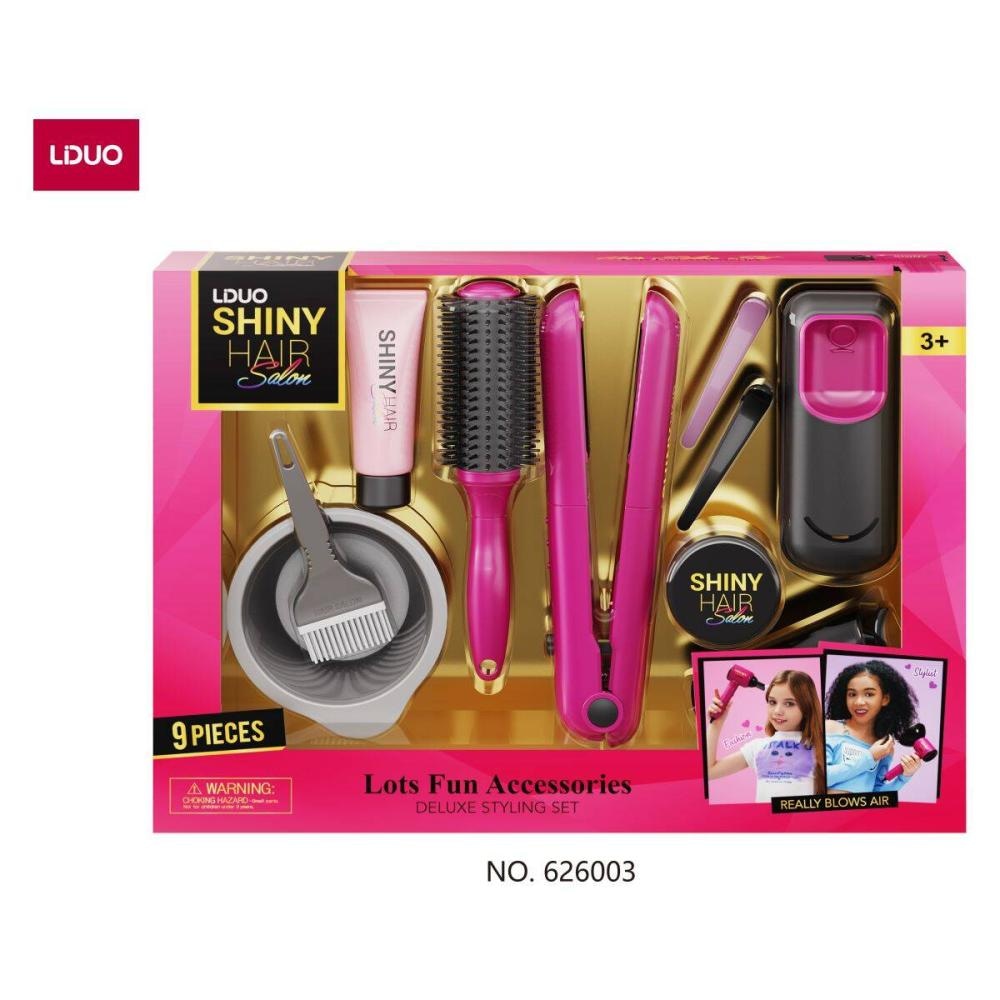 Set za friziranje s svetlobnim učinkom SHINY HAIR - Akcija v trgovini Baby Center