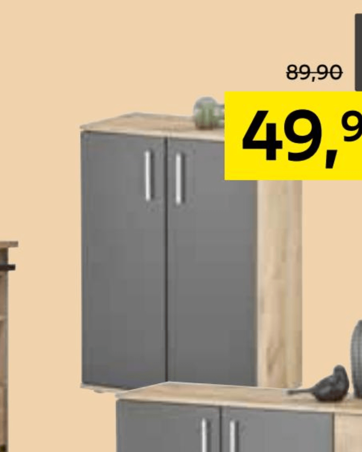 Komoda - Akcija v trgovini Lesnina