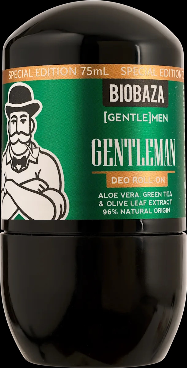 Biobaza (Gentle)Men Gentleman dezodorant s kroglico 75 ml Akcija v trgovini Dm