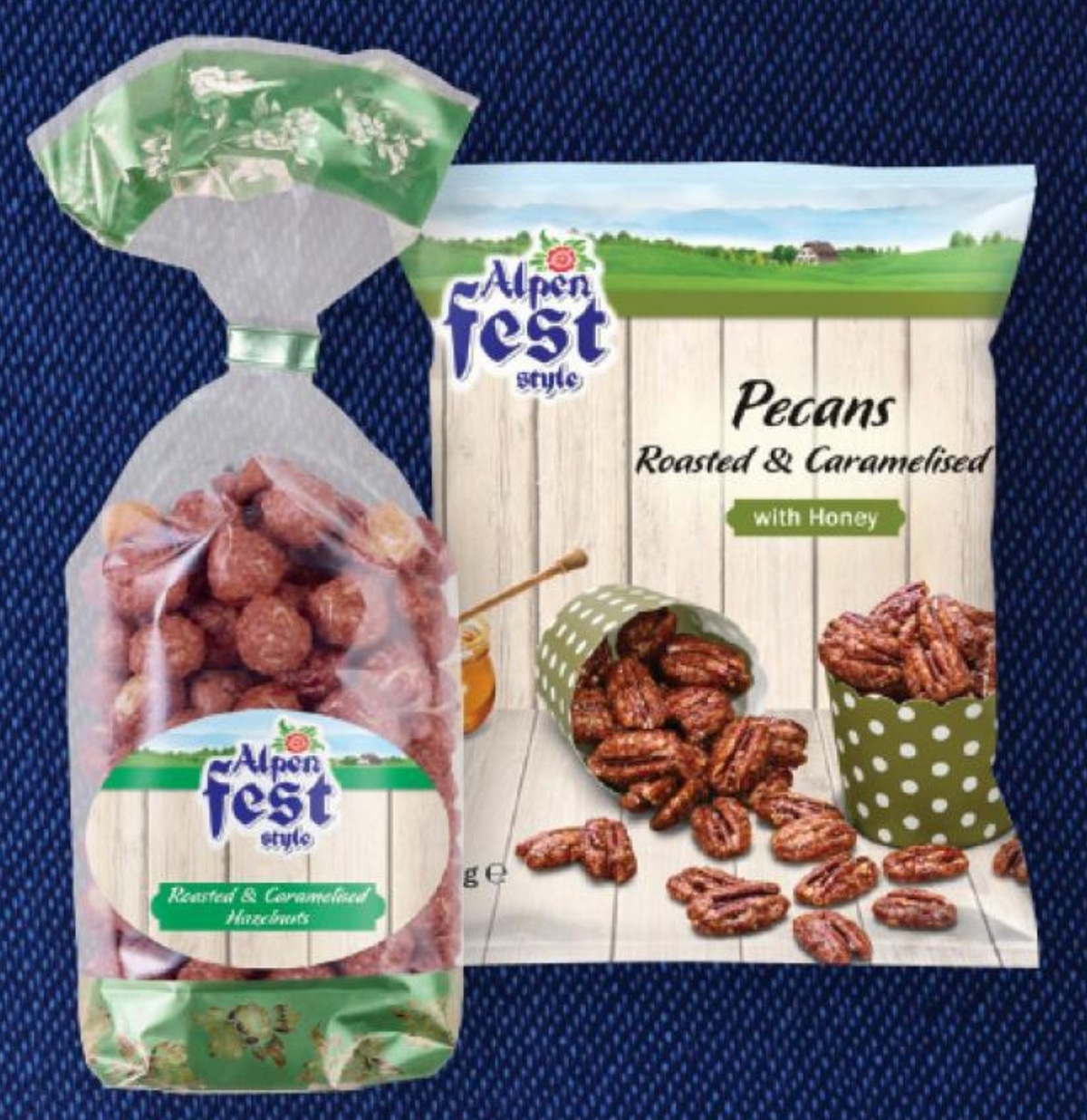 Alpenfest Karamelizirani oreščki 150/200 g - Akcija v trgovini Lidl