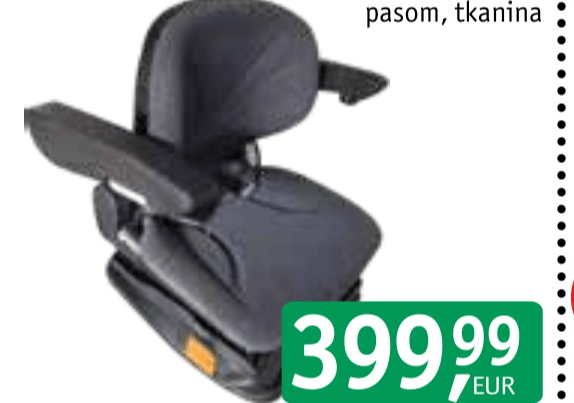 Sedež za traktor FD-806 - Akcija v trgovini Jager