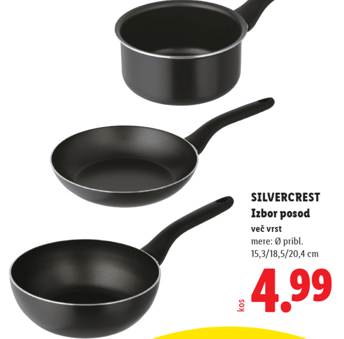 SILVERCREST Izbor posod - Akcija v trgovini Lidl