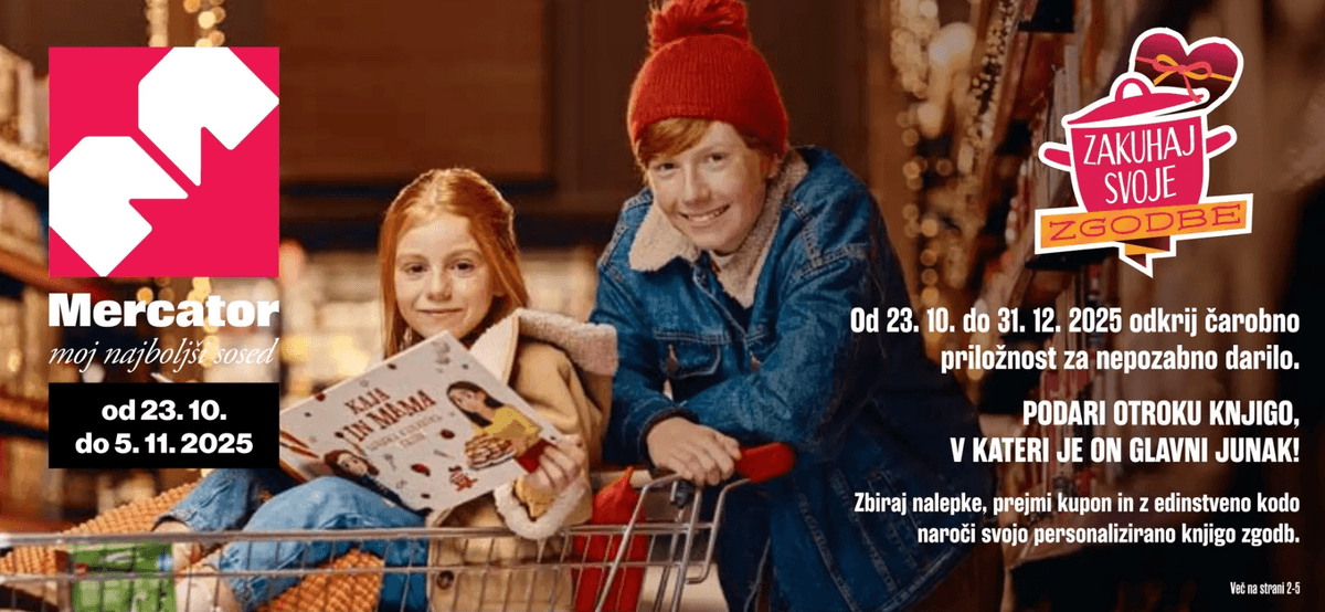 Mercator katalog Akcijska ponudba od 23.10. do 05.11.2025