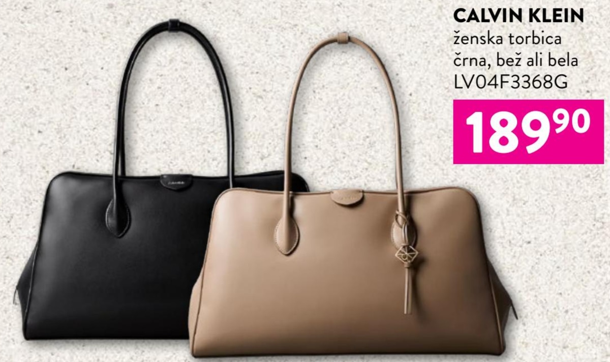 Calvin Klein ženska torbica - Akcija v trgovini Kompas Shop