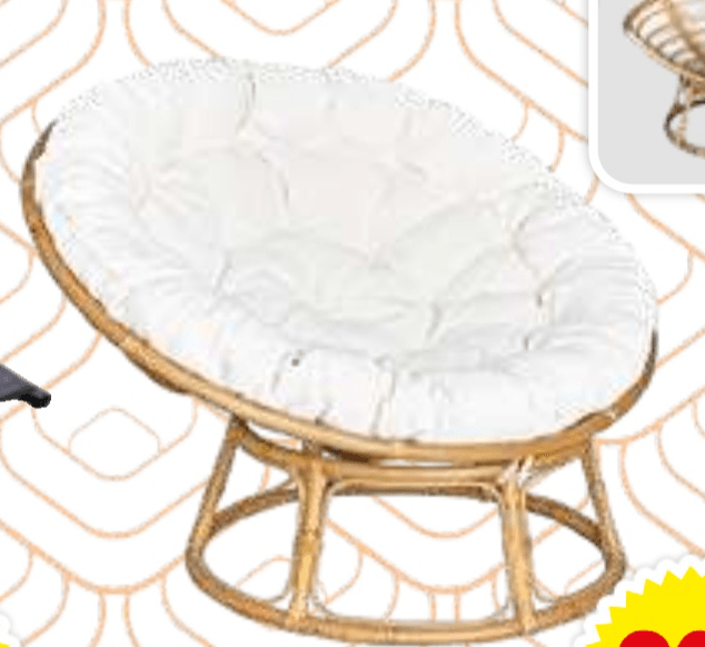 Stol Papasan - Akcija v trgovini E.Leclerc