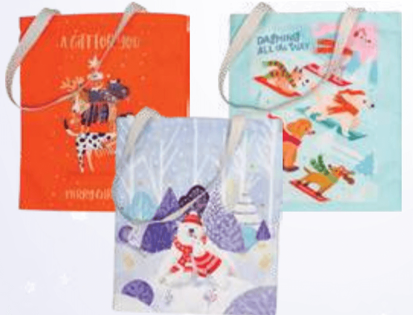 Božična nakupovalna vrečka - Akcija v trgovini E.Leclerc