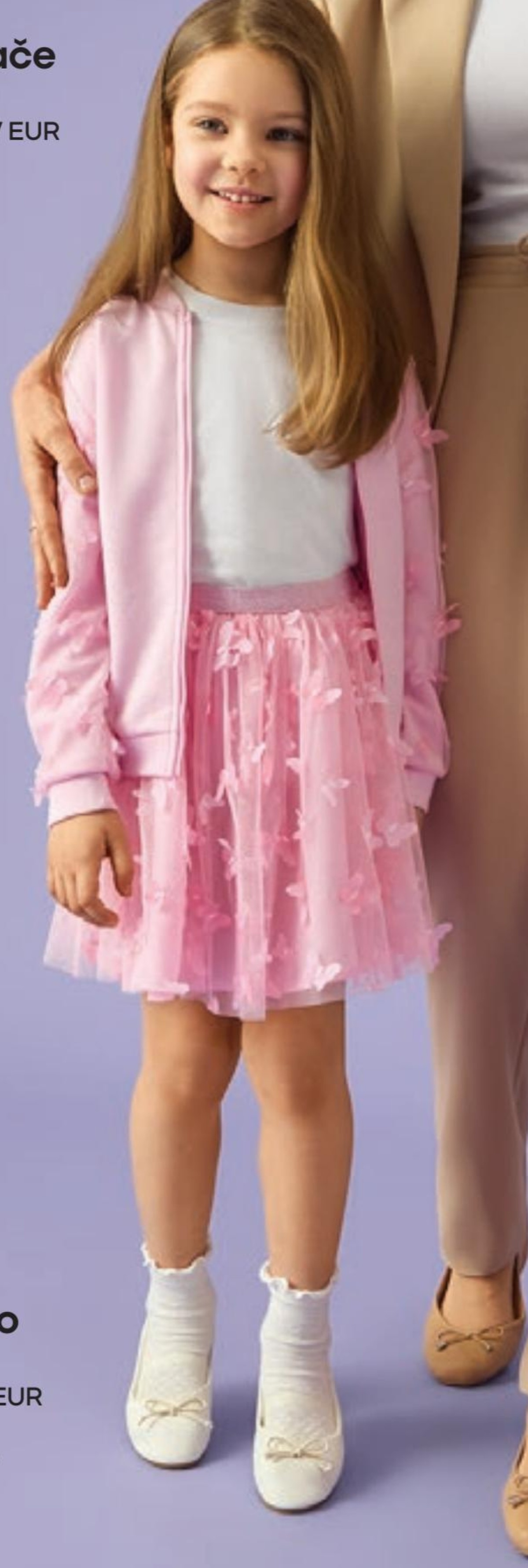 Jopica ali krilo za deklice - Akcija v trgovini Pepco