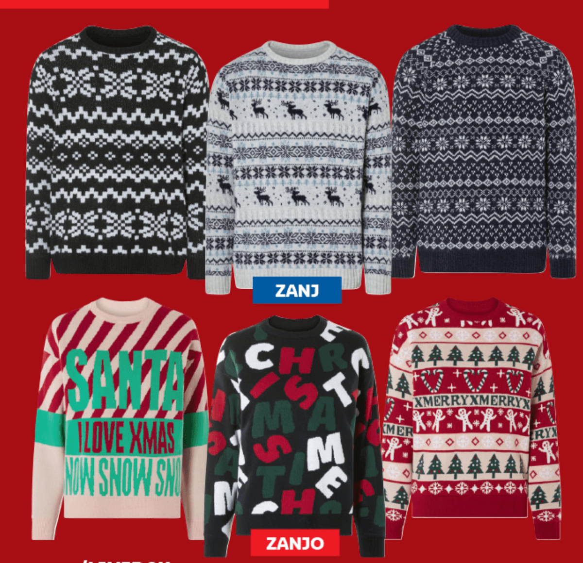 esmara/LIVERGY Božični pulover za odrasle - Akcija v trgovini Lidl