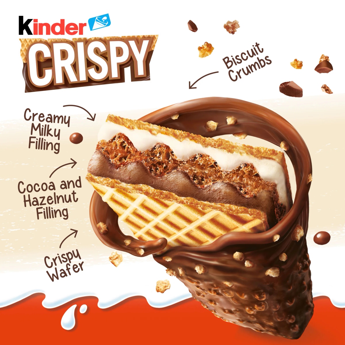 Kinder Crispy 5 x 16 g Akcija v trgovini Jager