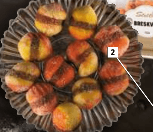 Breskvice 310 g - Akcija v trgovini E.Leclerc