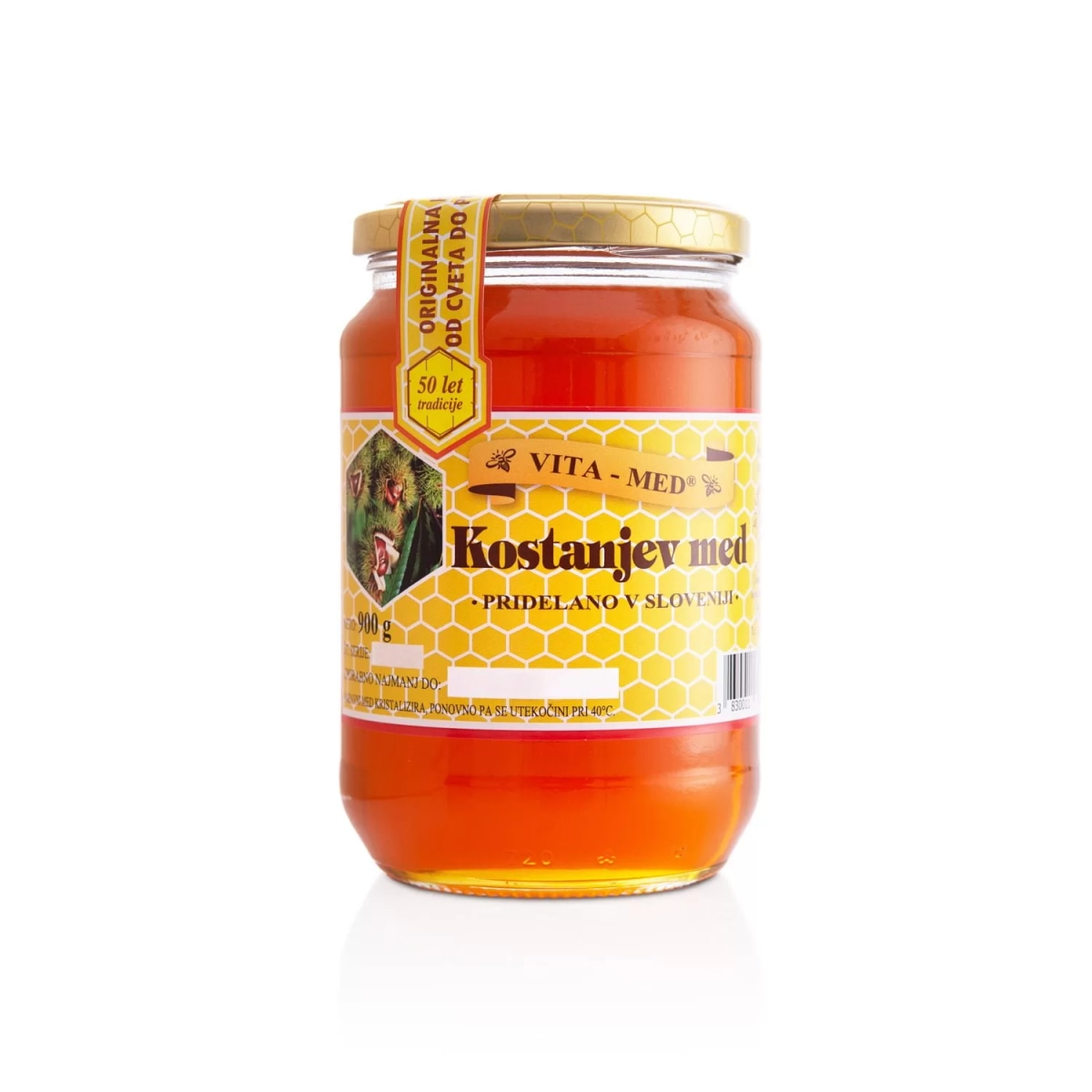 Kostanjev med 900 g Vita-med - Akcija v trgovini Jager