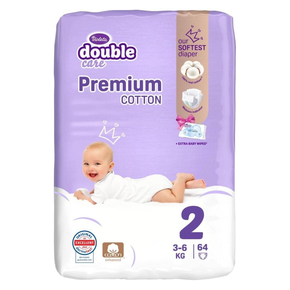 Plenice Violeta Double Care različna pakiranja - Akcija v trgovini Tuš
