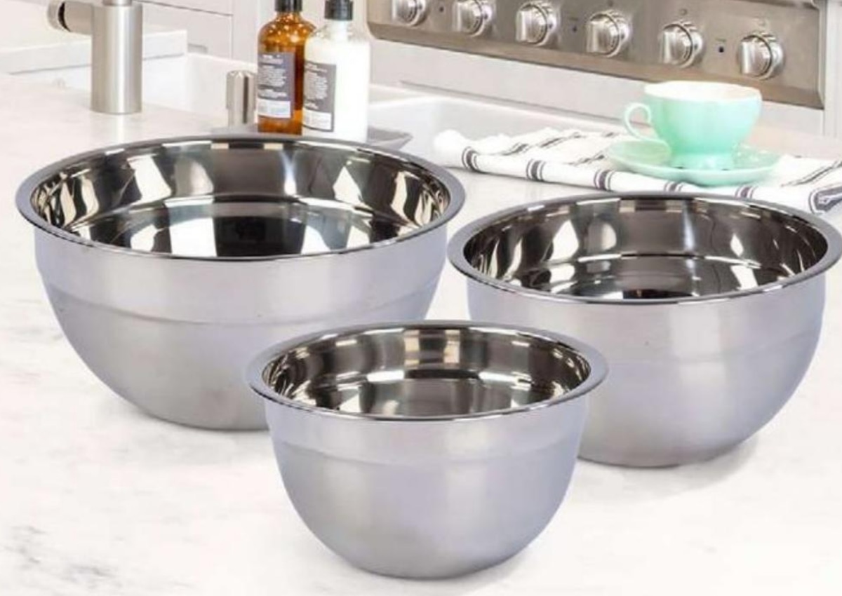 Komplet 3 jeklenih skled Sistema Casa - Akcija v trgovini Eurospin