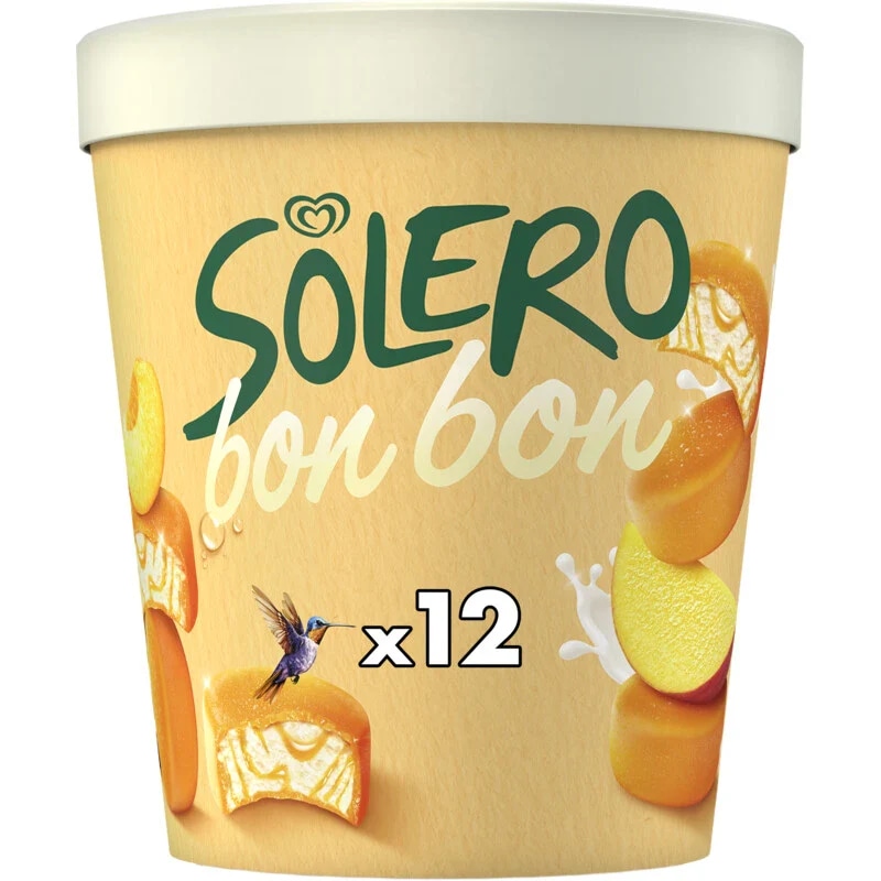 Sladoledni grižljaji Bon Bon Solero 180 g Akcija v trgovini E.Leclerc