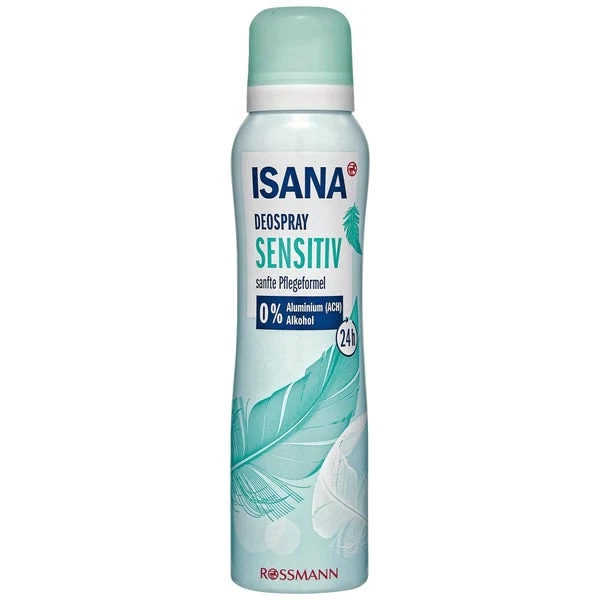 ISANA Deospray Sensitiv 150 ml - Akcija v trgovini Spar