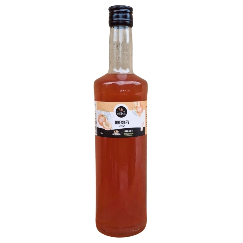 Breskov ali jagodni sirup 0,7 l - Akcija v trgovini E.Leclerc