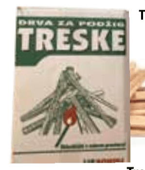 Treske za podžig LIP Bohinj - Akcija v trgovini Jager