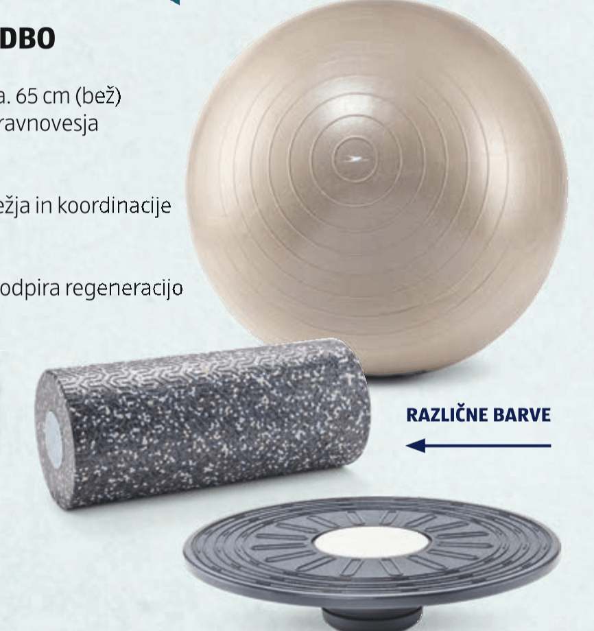 Pripomočki za vadbo CRANE - Akcija v trgovini Hofer