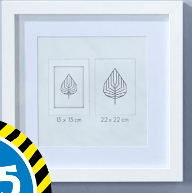 Okvir za sliko - Akcija v trgovini Tedi