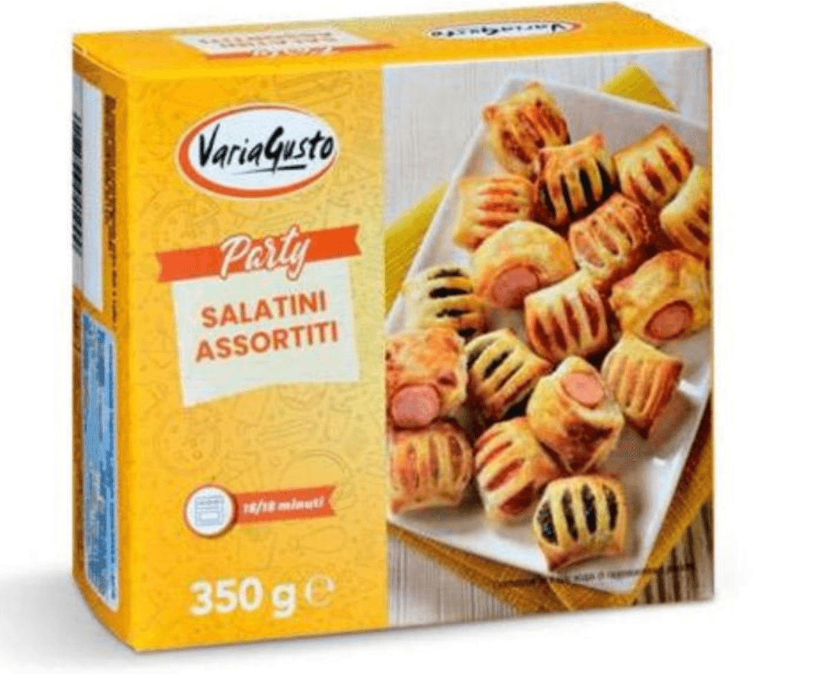 VariaGusto Slani prigrizek iz listnatega testa 350 g - Akcija v trgovini Eurospin