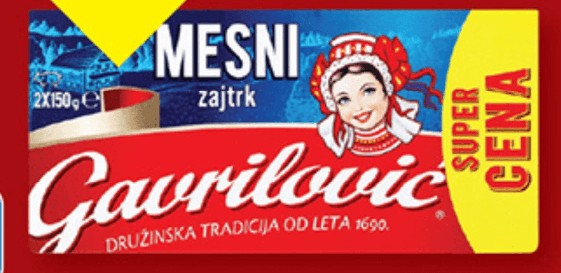 Gavrilović Izbrane paštete/mesni zajtrk - Akcija v trgovini Lidl