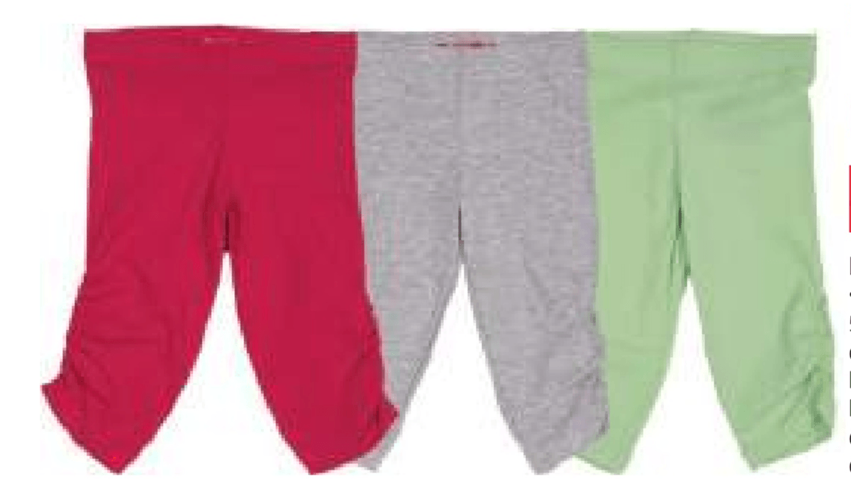 Dekliške 3/4 pajkice TISSAIA - Akcija v trgovini E.Leclerc