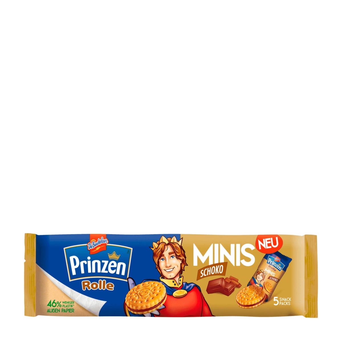 Prinzen Rolle Minis dvojni piškoti 187,5 g Akcija v trgovini Mueller