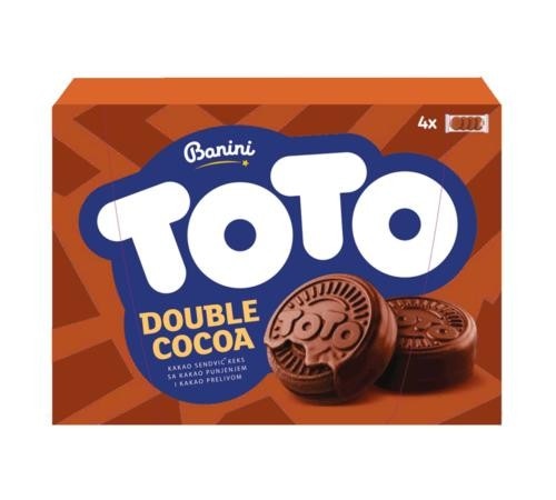 Keksi Toto 244 g Banini Akcija v trgovini Mercator